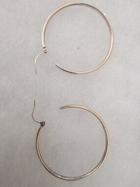 Sterling Silver 925 hoops (earrings)